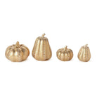 Set of 2 Gold Pumpkins - Pumpkin - Pumpkins