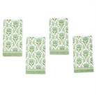 SET OF 4 FLORAL PATTERN NAPKINS - NAPKINS