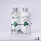 Siberian Fir Hand Soap & Lotion with Silver Caddy - hand soap