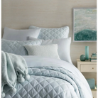 Silken Solid Coverlet Robins Egg Blue - Bedding