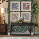 Skinny Brown Two Drawer Console - Console