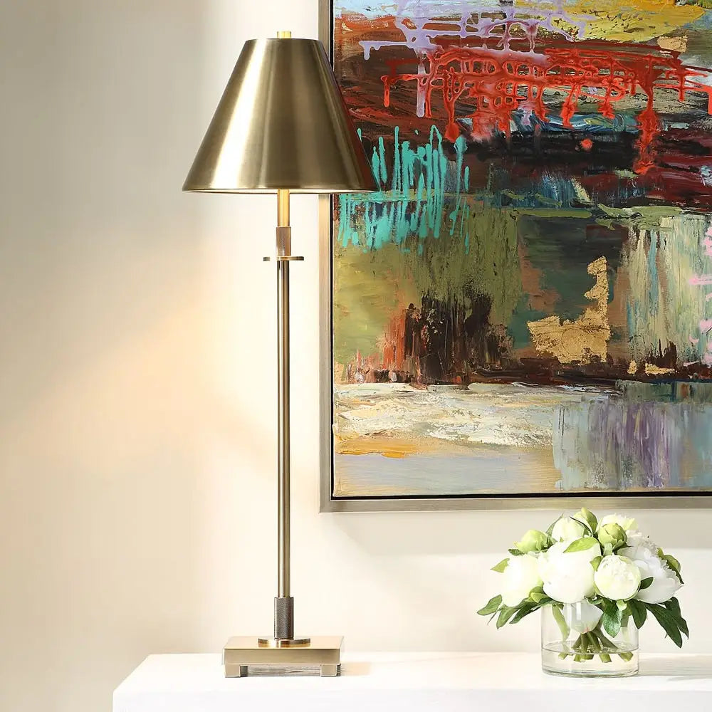 Skinny Gold Buffet Lamp - Buffet Lamp