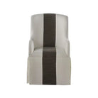 Slip Cover Caster Arm Chair - Dining Chair