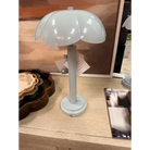 Soft Blue Scalloped LED Lamp - LED Lamp