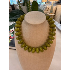 Solid Rory Rondelle Necklaces - Green - Necklace
