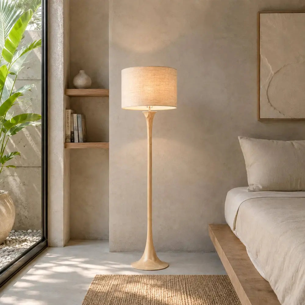Soraya Floor Lamp - Oak