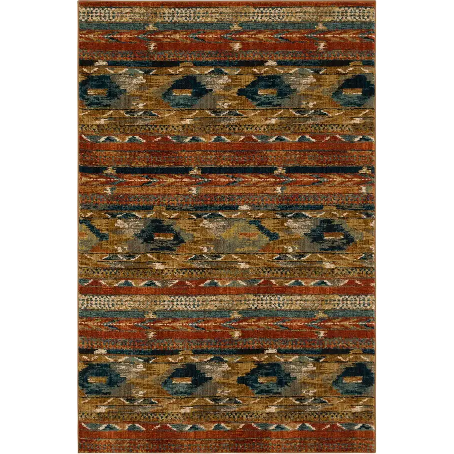 Spice Market Infused Aquamarine - Area Rugs