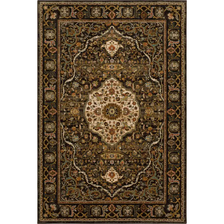 Spice Market Petra Charcoal - Area Rugs