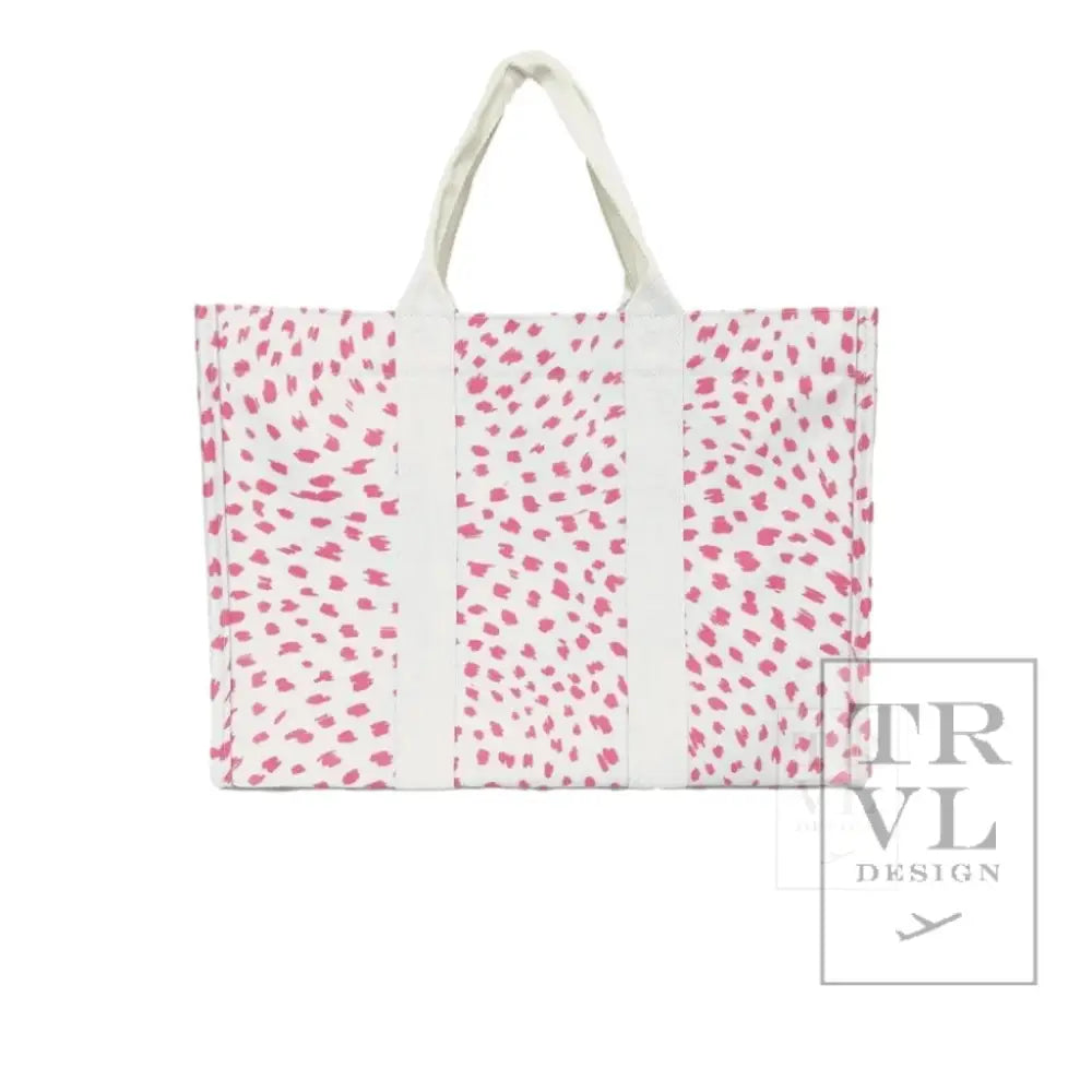 Spot on! Large Tote - Spot Pink *trvl Deal - Spot Pink