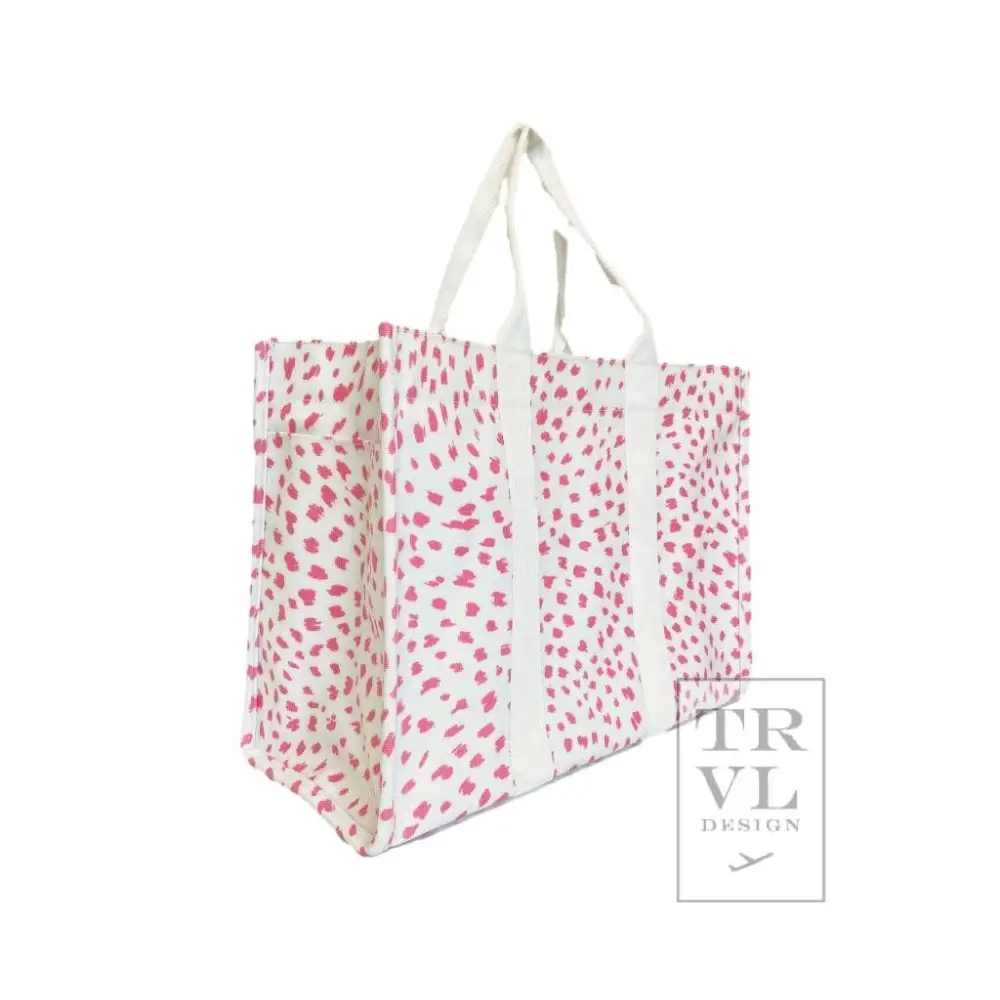 Spot on! Large Tote - Spot Pink *trvl Deal - Spot Pink