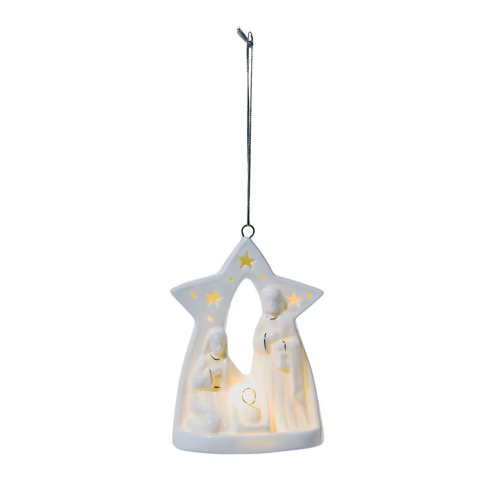 Starry Manger Light-Up Keepsake Ornament - Star - ornament