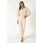 Statement Sleeve Button Down Blouse - RT170-1