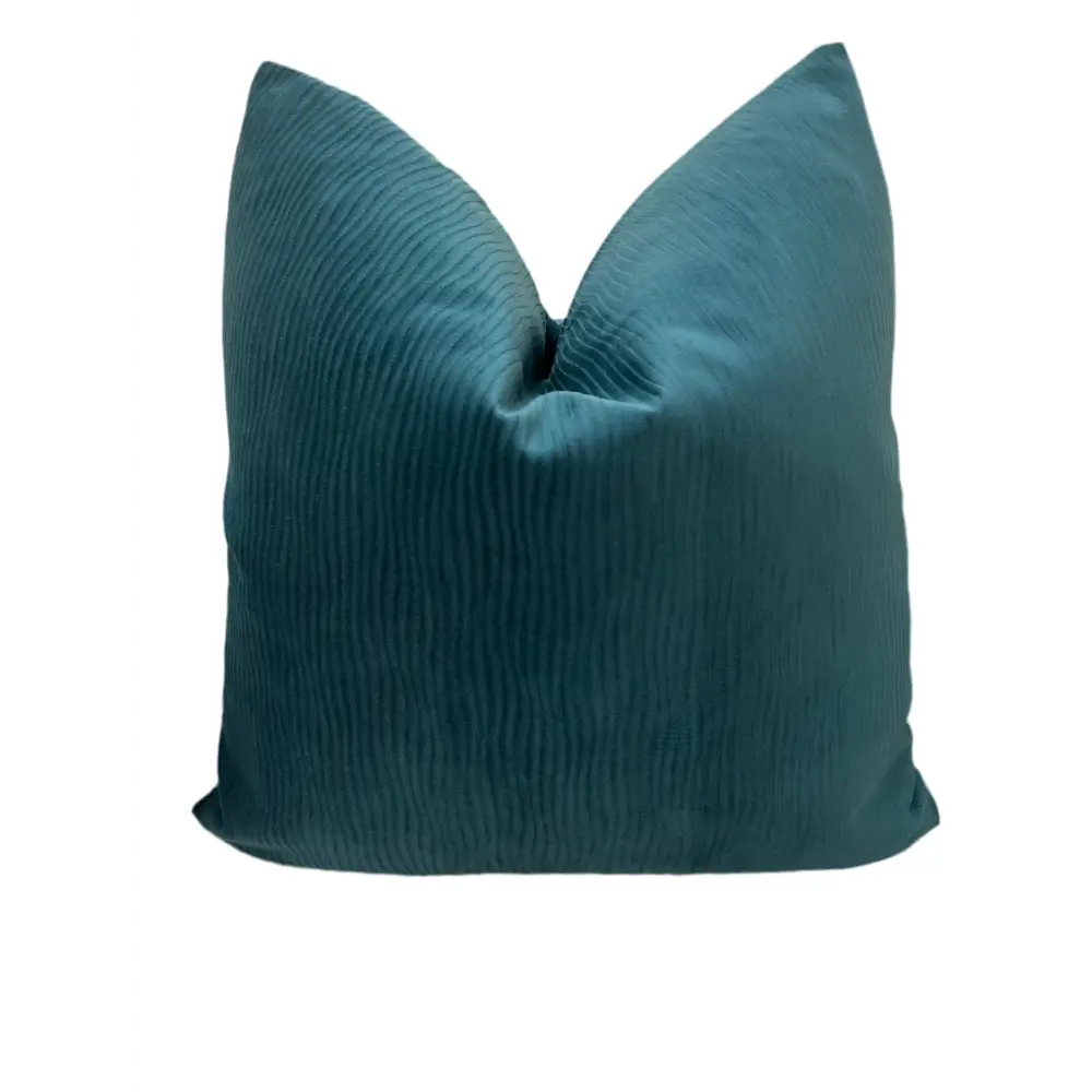 Stream Teal Pillow - THROW PILLOW