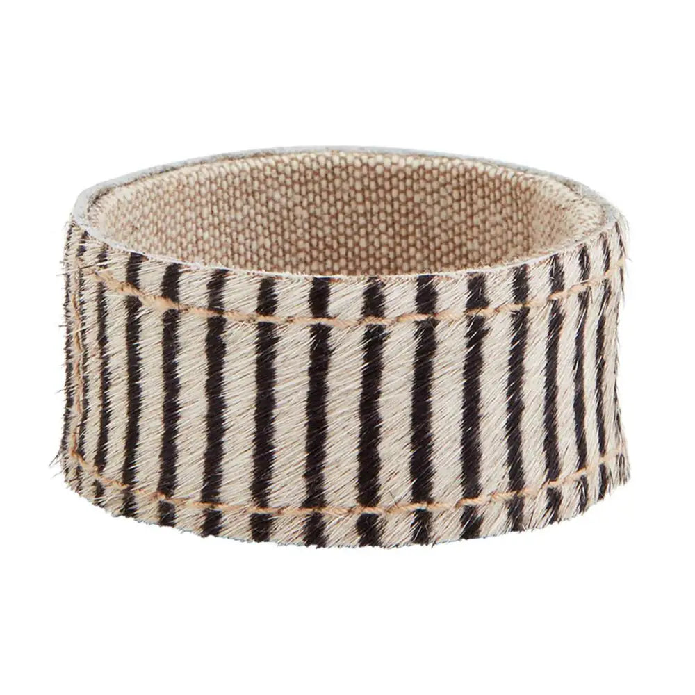 Stripes Mohair Napkin Ring - Gifts