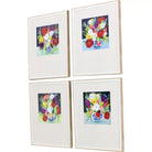 Summer Bouquet S/4 - Wall Decor