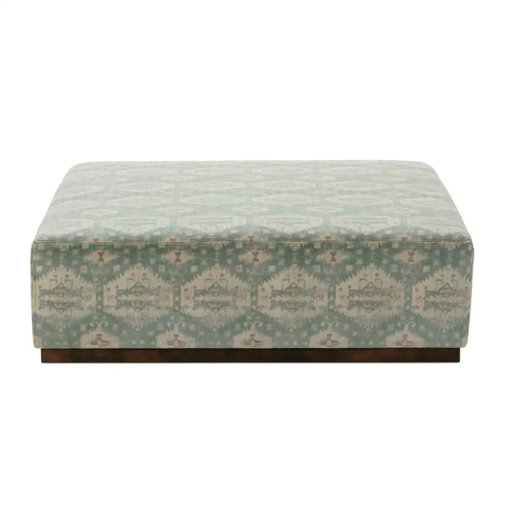 Sundance Mohair Blend Ottoman - Ottoman