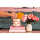 Sweet Grace Pink and White Checkered Candle - Candle
