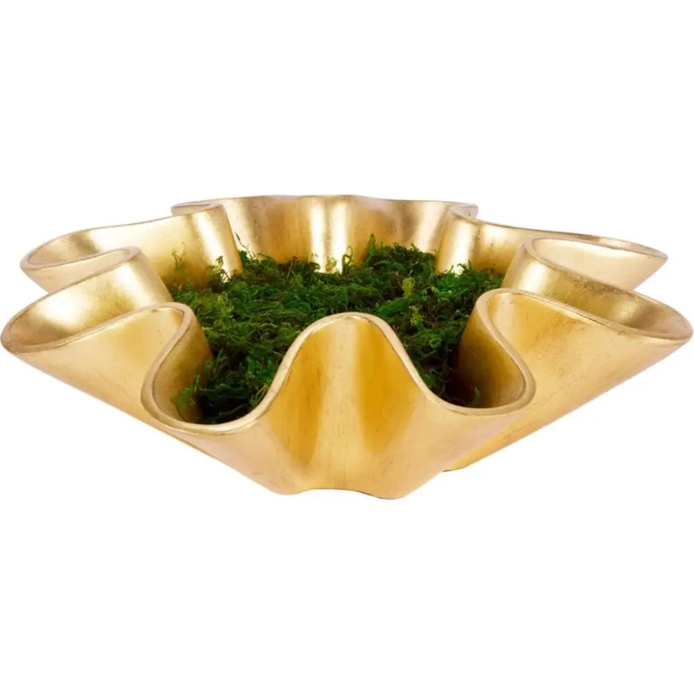 Swift Bowl - Gold / 20’’DIA X 6’’H - Bowl