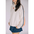 The Megan Crewneck Auburn | Bone