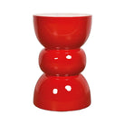 Titou Red Side Table - Accent Table