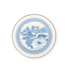 TOILE CHINOISERIE PATTERN DESSERT PLATE - CHRISTMAS