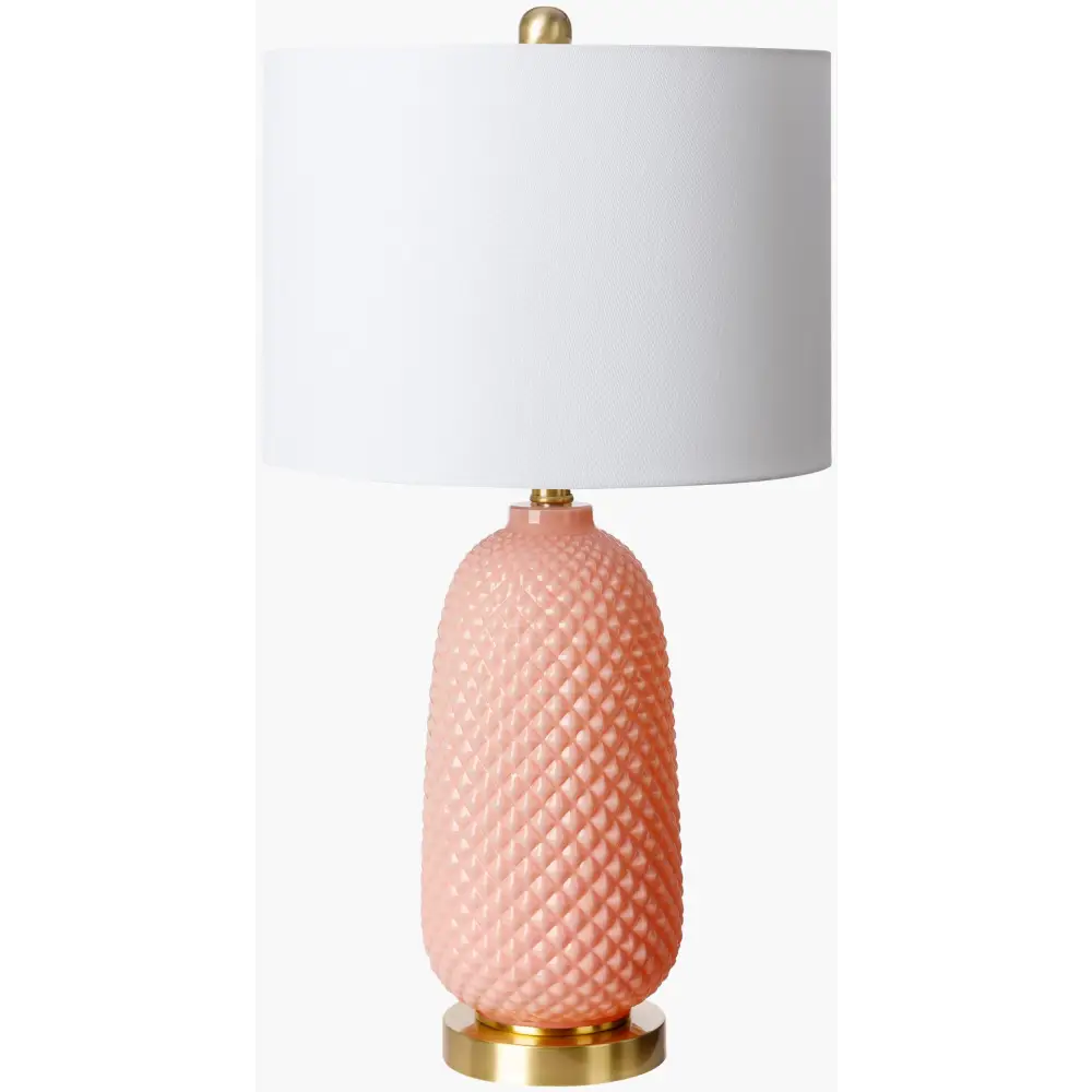 Tory Accent Table Lamp - Pink - Table Lamp