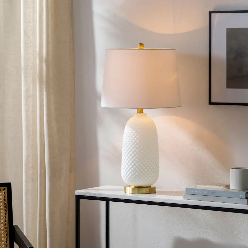 Tory Accent Table Lamp - White - Table Lamp