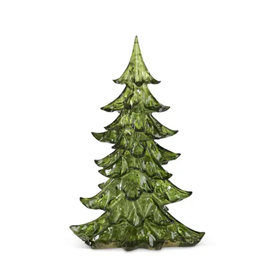 TRANSLUCENT LIGHTED TABLETOP TREE - 14.5’’ - CHRISTMAS