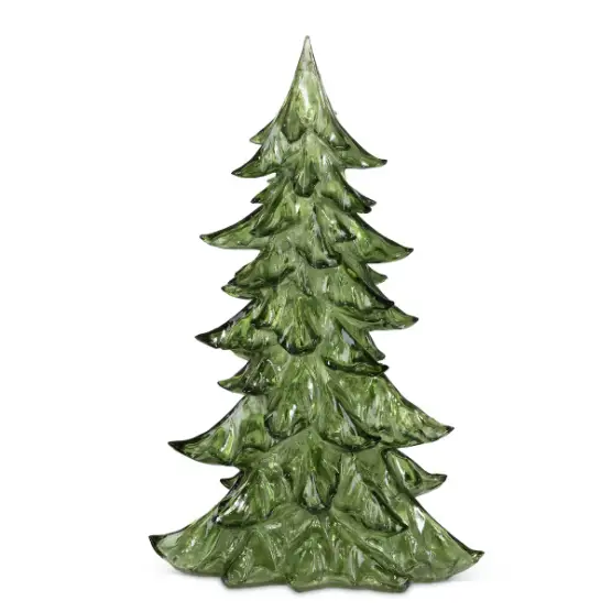 TRANSLUCENT LIGHTED TABLETOP TREE - 19’’ - CHRISTMAS