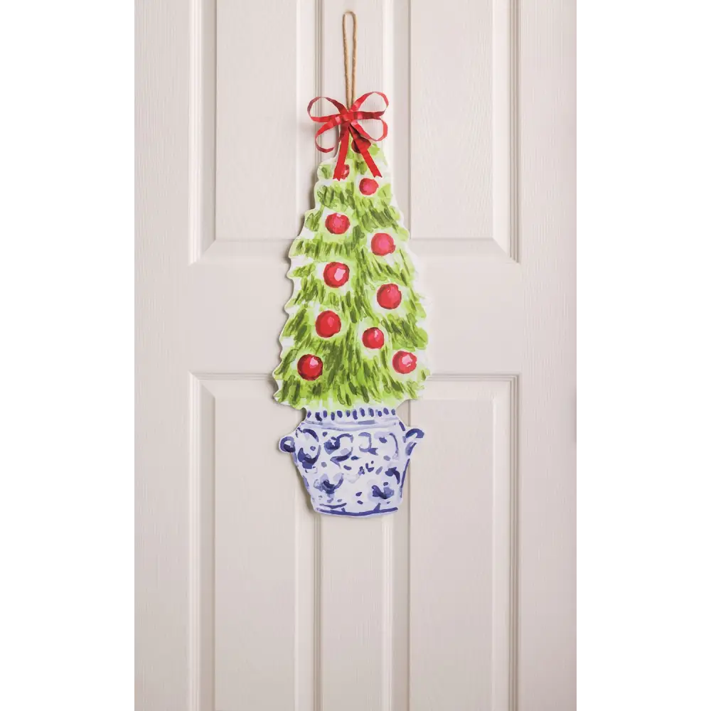 Tree Door Hanger - Christmas Decor