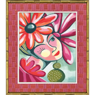 Tropical Lady Pink Art - Jolie - Artwork