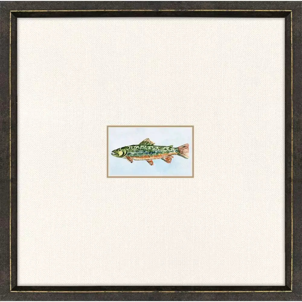 Trout Photo Framed - IIII - Artwork