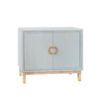 Two Door Light Blue Cabinet - Cabinet