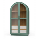 Vannes Display Cabinet w/ LED Lights - Cabinet