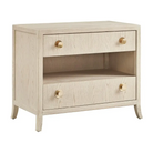 Velora Two Drawer Nightstand - Nightstand