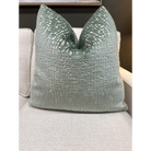 Velvet Seafoam Pillow - Throw pillow
