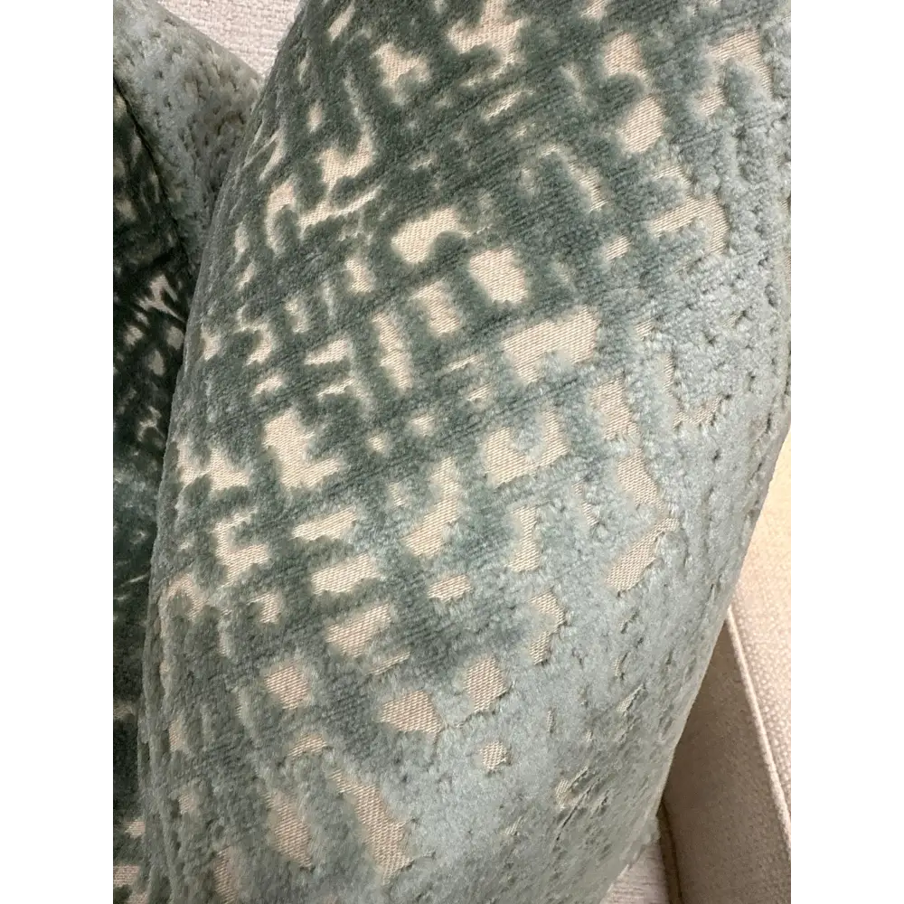 Velvet Seafoam Pillow - Throw pillow