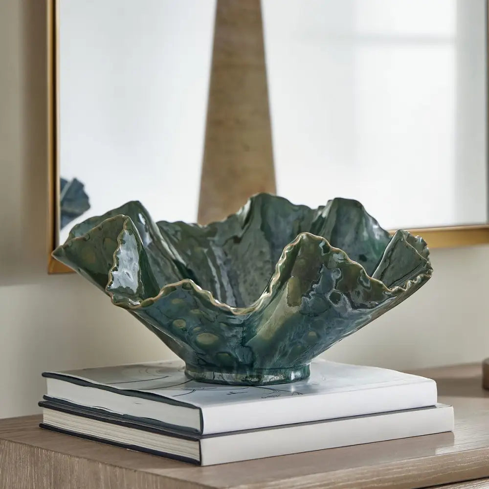Verdant Bloom Outdoor Bowl - Bowl