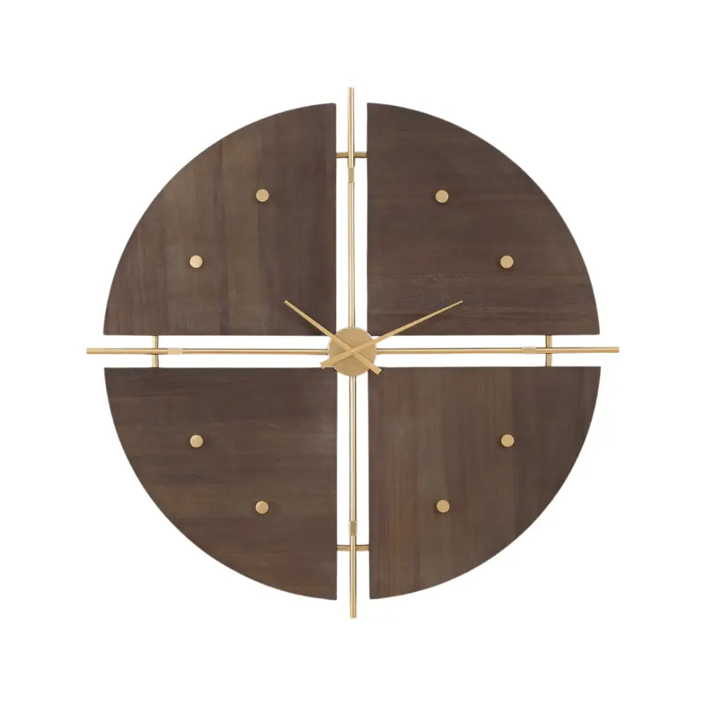 Walnut Elegance Clock - Clock