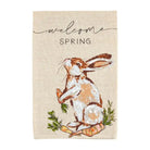 Welcome Spring Painted Towel - Holidays