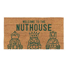 Welcome to the Nuthouse - Doormat - Christmas Doormat