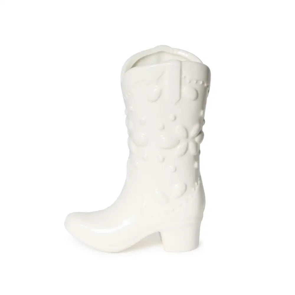 Western Cowboy Boot Vase - Vase