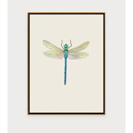 When Fall Comes - Dragon Fly Print - II - Artwork