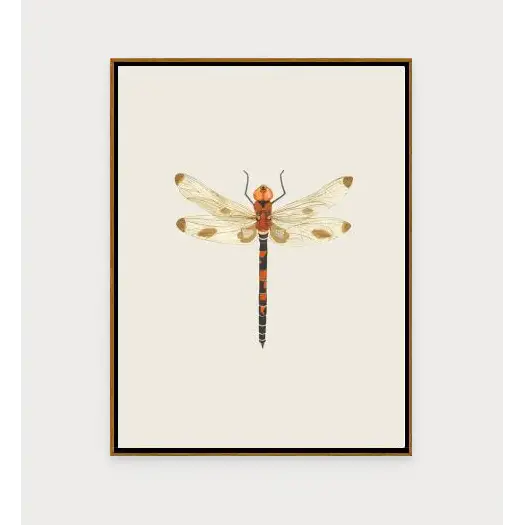 When Fall Comes - Dragon Fly Print - IV - Artwork