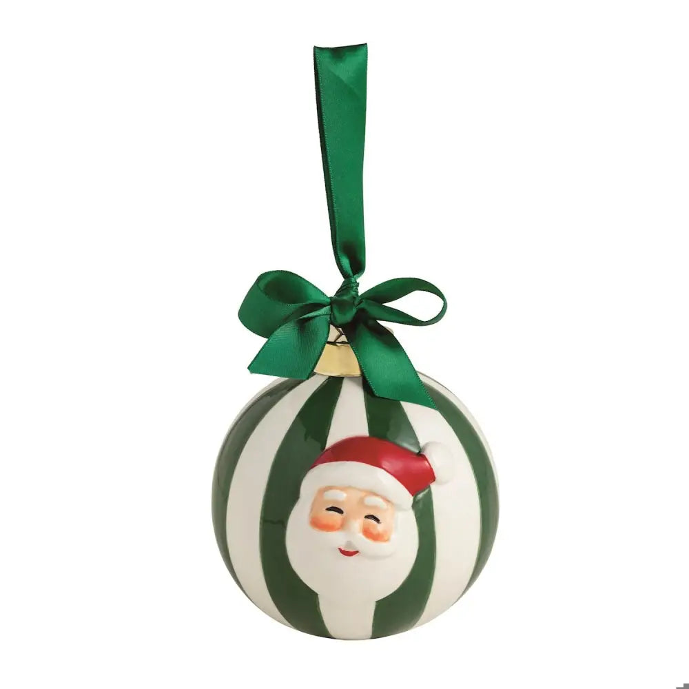Whimsy Ball Ornament - Santa - Ornaments