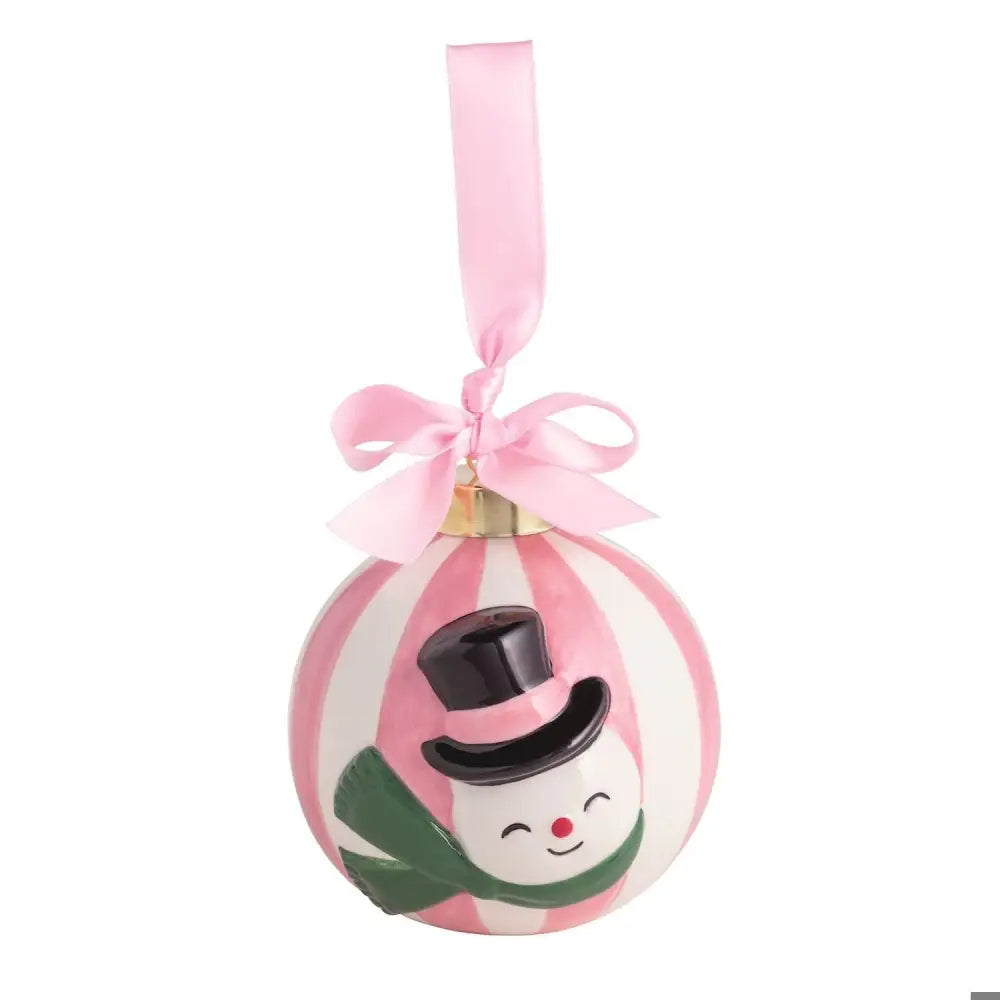 Whimsy Ball Ornament - Snowman - Ornaments