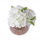 White Hydrangea Drop-Ins - Botanicals