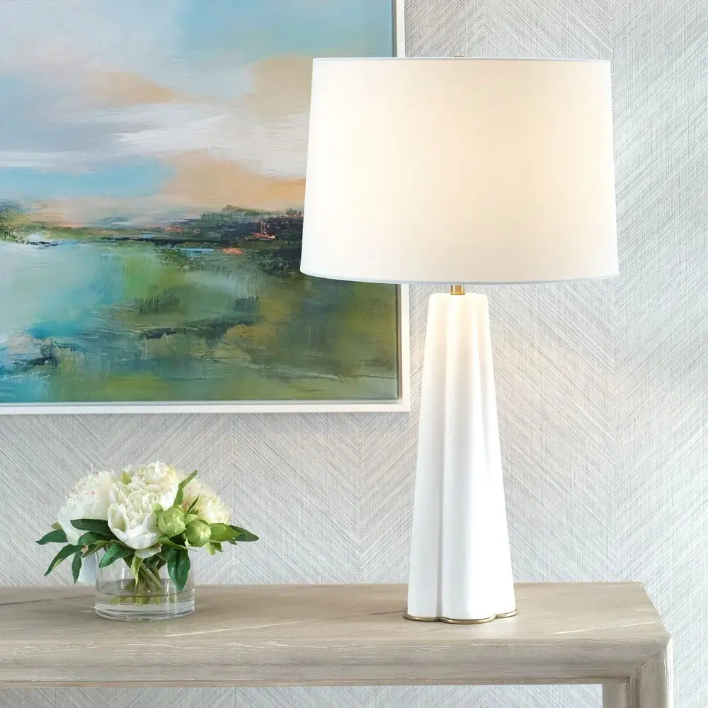 White Table Lamp - Table Lamp