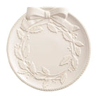 White Wreath Platter Set - christmas serveware