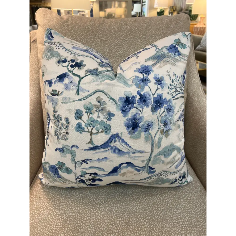 Willa Indigo Pillow - THROW PILLOW